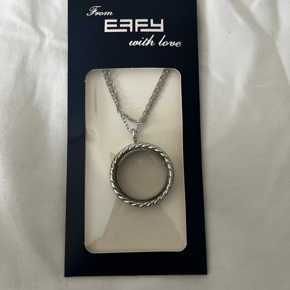 EFFY locket necklace